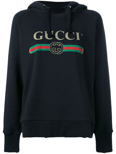 gucci hoodie black